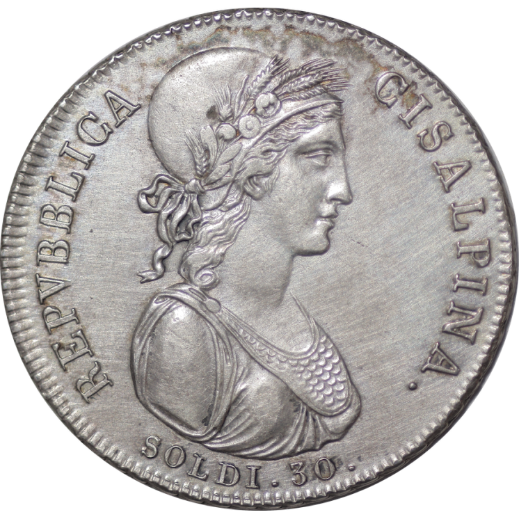 Italie, République Cisalpine - Médaille an IX
