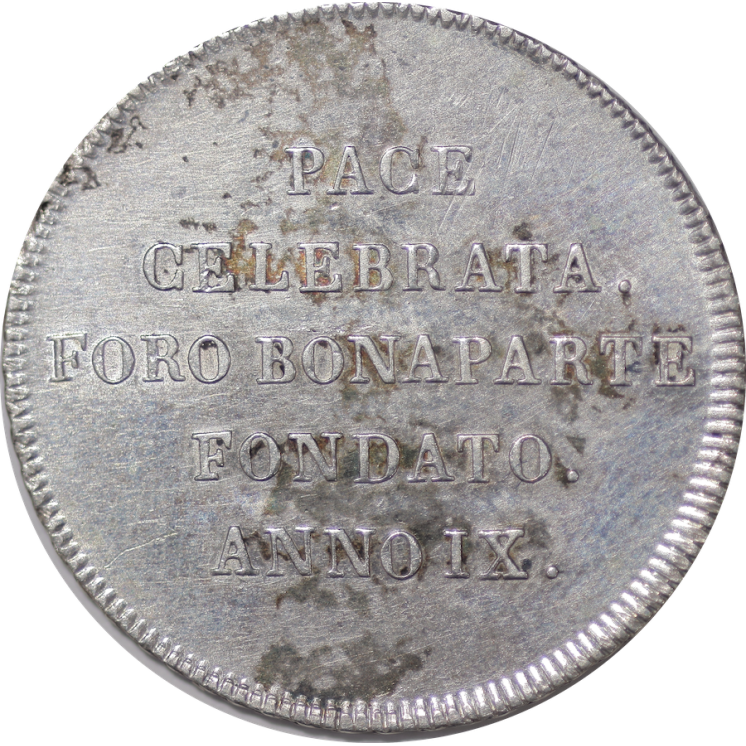 Italie, République Cisalpine - Médaille an IX
