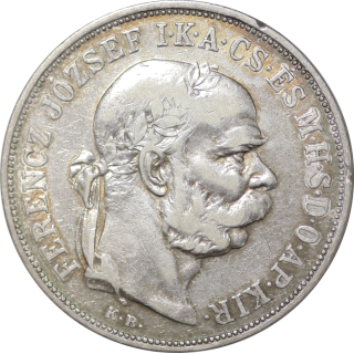 Hongrie - Ferecz Jozsef, 5 Korona, 1900