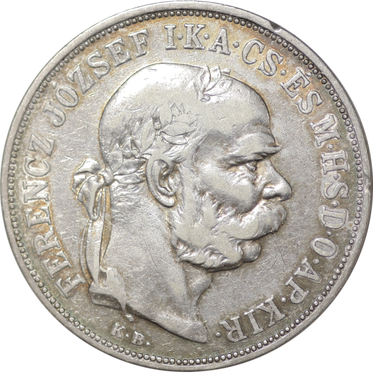 Hongrie - Ferecz Jozsef, 5 Korona, 1900