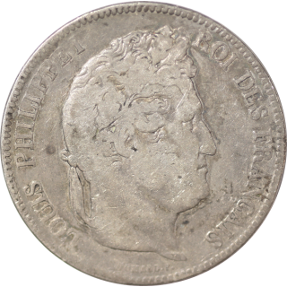France - Louis Philippe Ier, 1833, 5 Francs