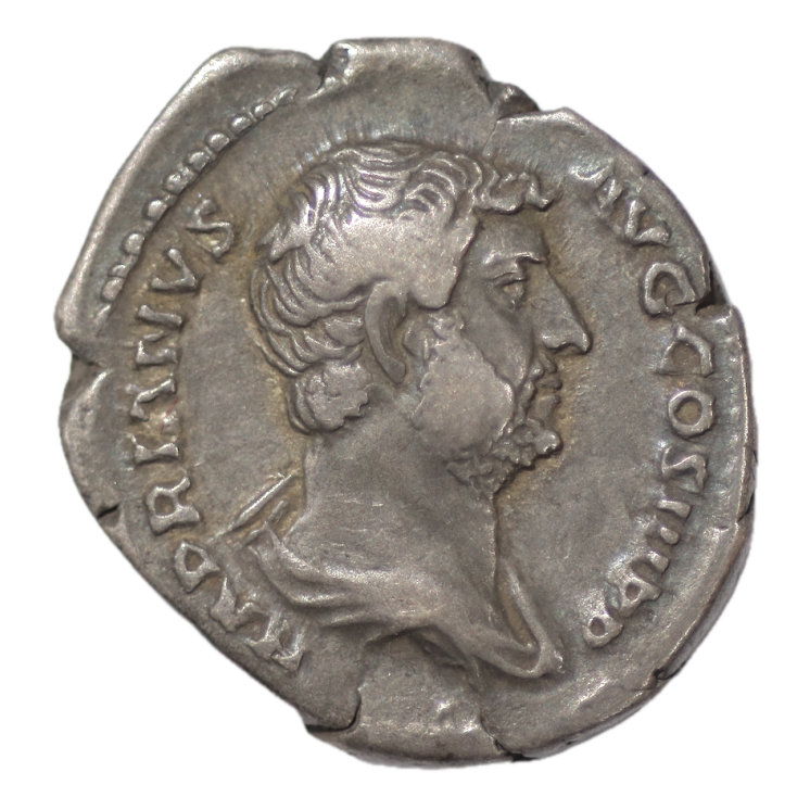 Rome - Hadrien (96-138), Denier, Fortune