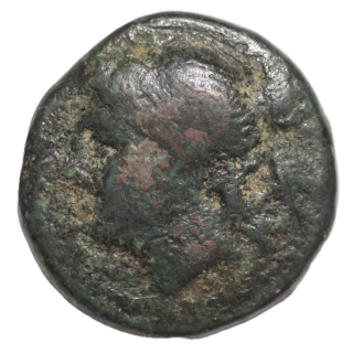 Rome, Bruttium - Locres ou Crotone, Hemidrachmes, Cuivre