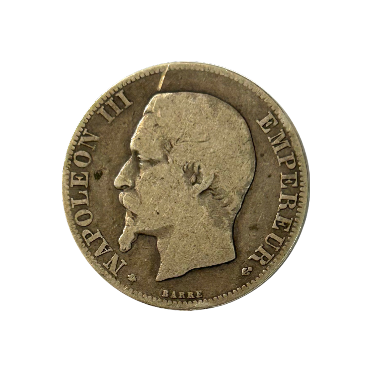 2 Francs Napoléon III 1856 Argent