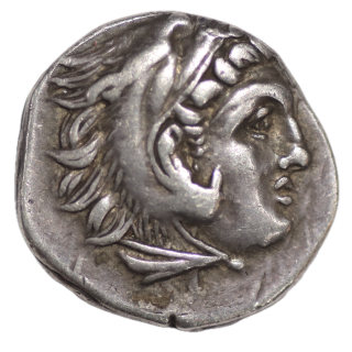 Mysie - Antigone Le Borgne (323-301 av J.C.) Drachme Lampsaque