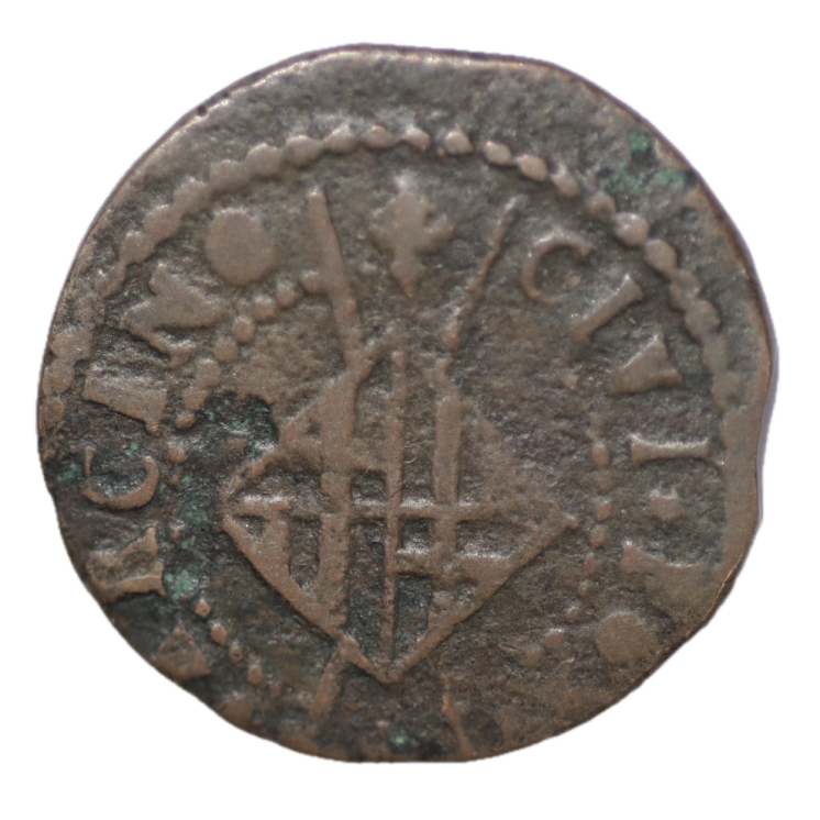 Espagne - Elvissa et Charles II Cinquena 1686