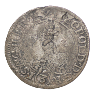 Hongrie - Lepold Ier 3 Kreuzer 1625