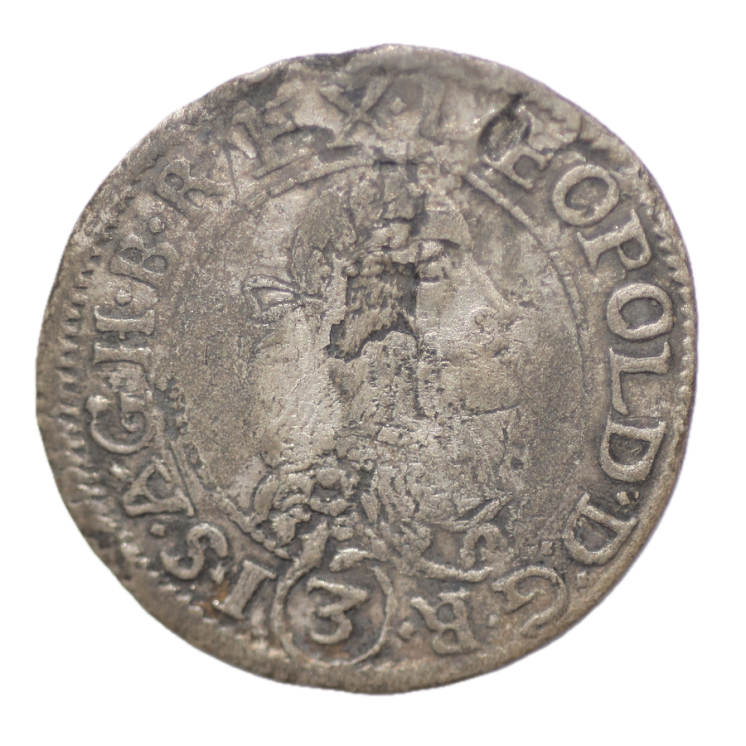 Hongrie - Lepold Ier 3 Kreuzer 1625
