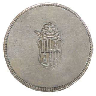 Espagne - Palma de Majorque, Eau 30 sous, 1808, DR variété A