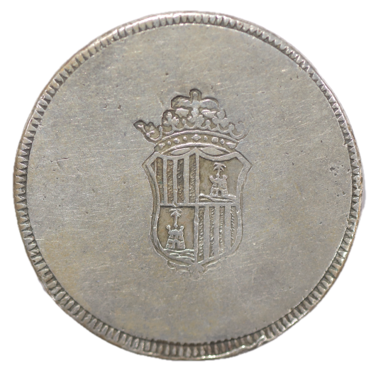 Espagne - Palma de Majorque, Eau 30 sous, 1808, DR variété A