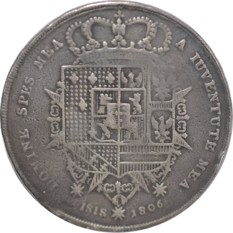 Italie, Etrurie - 1803-1807, Toscane Francescone 1806