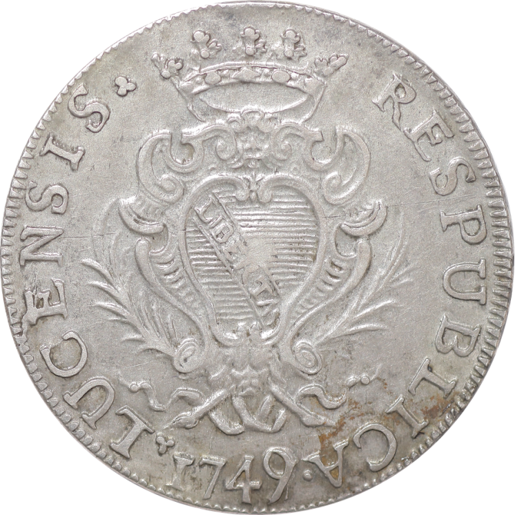 Italie, Lucques - République de Lucques, scudo, 1749