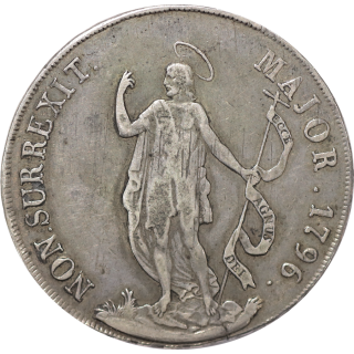 Italie - Gênes République 8 Lire 1796
