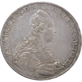 Italie - Toscane, Pierre Leopold, Taller, 10 Paoli 1771