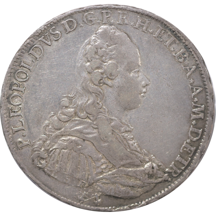 Italie - Toscane, Pierre Leopold, Taller, 10 Paoli 1771