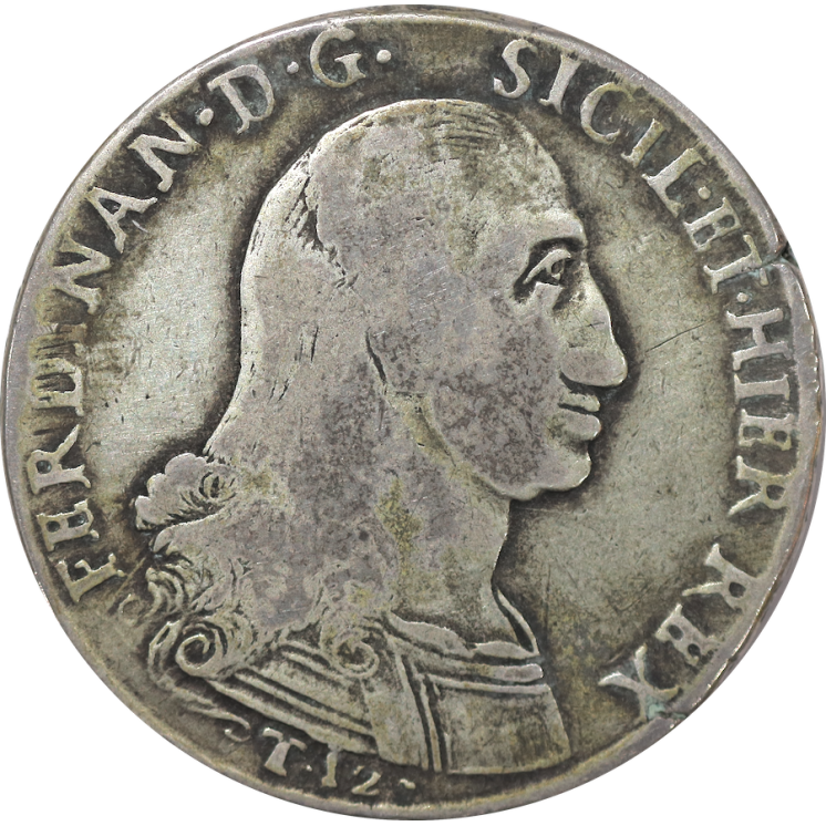 Italie - Sicile Ferdinand III 1759-1825 Piastre de 12 Tari 1799