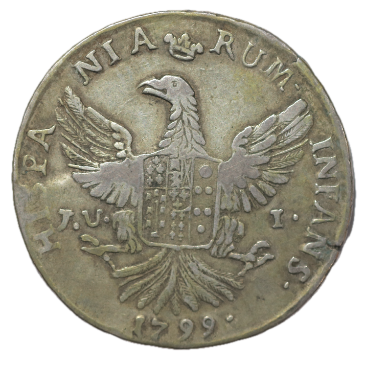 Italie - Sicile Ferdinand III 1759-1825 Piastre de 12 Tari 1799