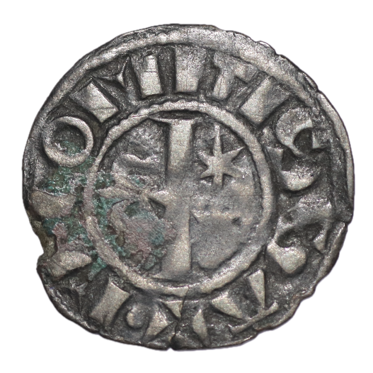 France - Comté de Nevers, Mahaut II Denier