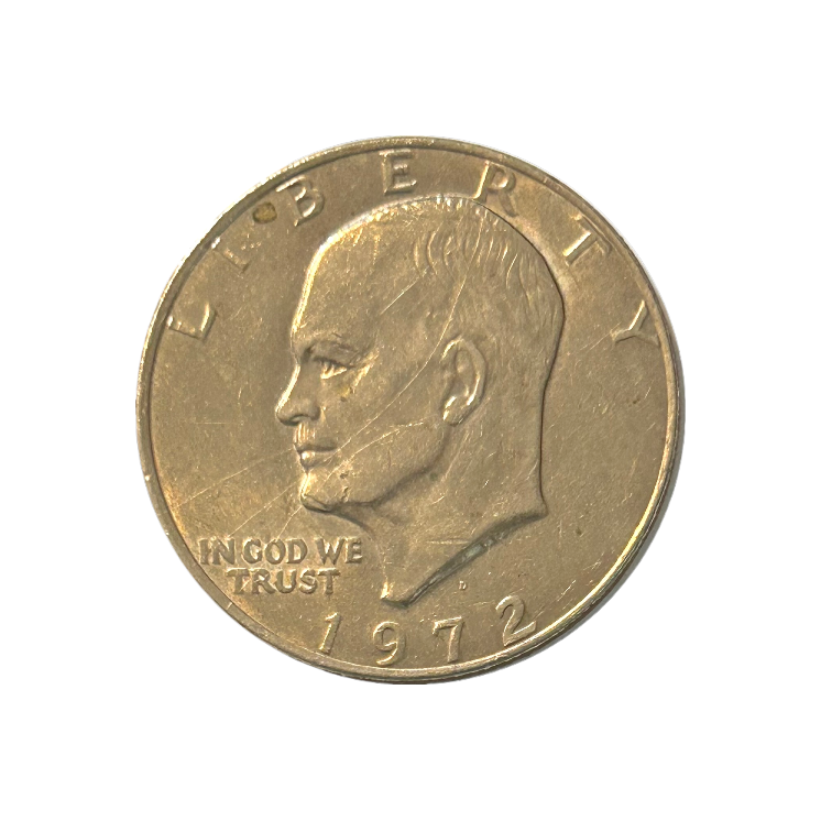 One Dollar 1972 Eisenhower