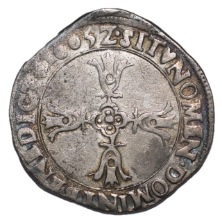 France - Henri IV, 1/4 d'Ecu 1605 Dauphiné