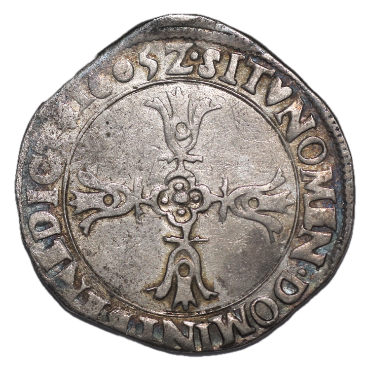 France - Henri IV, 1/4 d'Ecu 1605 Dauphiné
