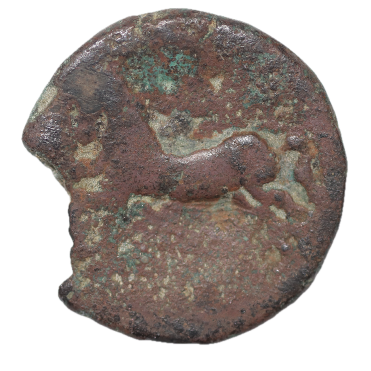 Carthage - Micipsa, Bronze au cheval