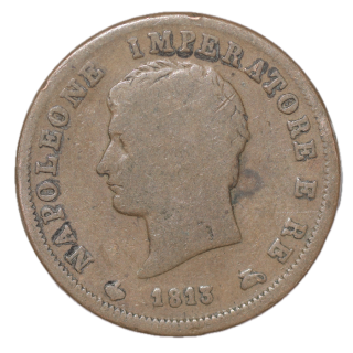 Italie - Napoléon Ier, Soldo, 1813, M