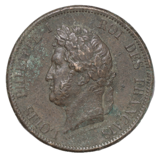 France - Louis-Philippe Ier, 10 cent, 1844