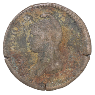 France - 1 Décime, An 7, BB (Strasbourg)