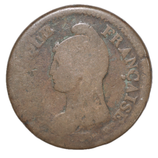 France - 1 Décime, An 5, A (Paris)