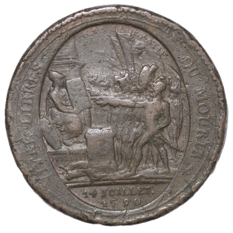 France - Révolution, Monneron de 5 sols