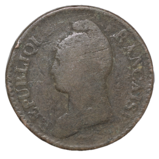 France - 1 Décime, Limoges