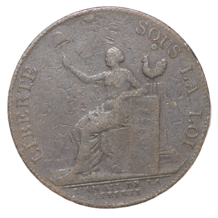 France - Révolution, Monneron de 2 Sols