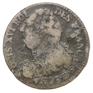 France - 2 Sols, 1793, BB (Strasbourg)
