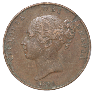 Angleterre - Victoria, Penny, 1841