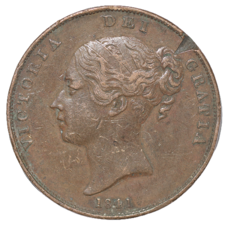 Angleterre - Victoria, Penny, 1841