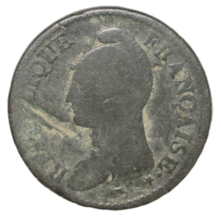 France - 1 Décime, A (Paris)