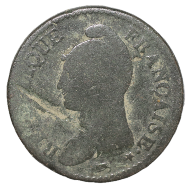 France - 1 Décime, A (Paris)