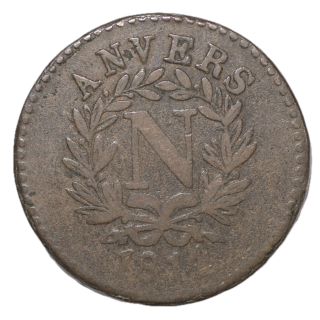 France - Napoléon Ier, 5 Cent Obsidionales, 1814