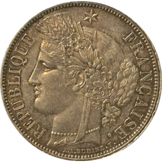 5 Francs 1870 A (Ancre)