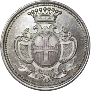 France - Jeton société d'agriculture d'Hazebrouck 1876