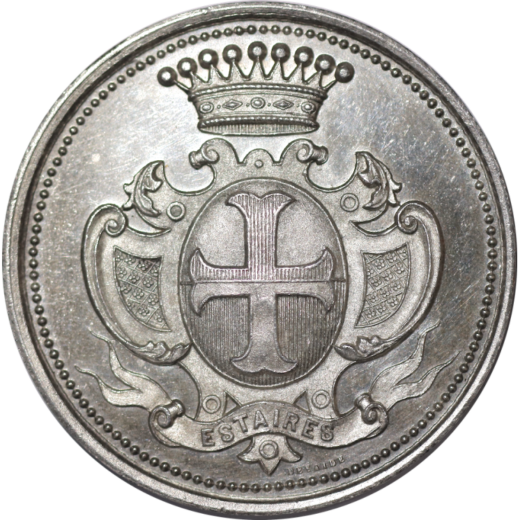 France - Jeton société d'agriculture d'Hazebrouck 1876