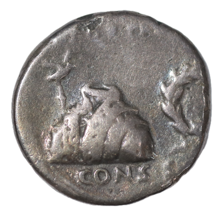 Rome - Octave-Auguste, 27 av J.C.-17 ap J.C. Denier