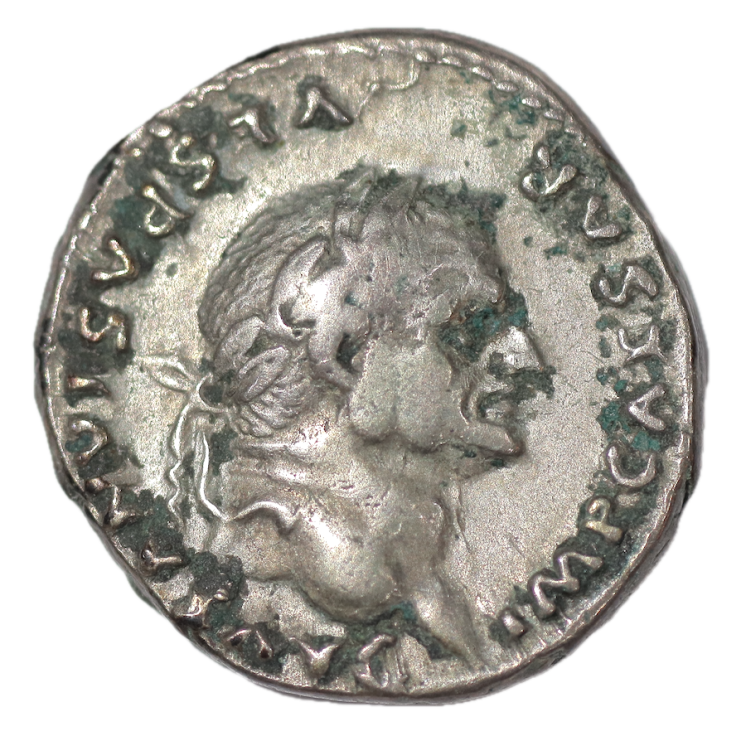 Rome - Vespasien, 69-79, Denier (Pontif Maxim)