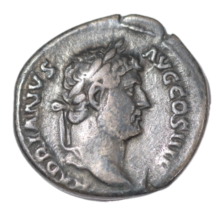 Rome - Hadrien, 117-138, Denier (Tellus)