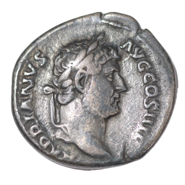 Rome - Hadrien, 117-138, Denier (Tellus)
