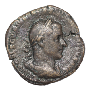 Rome - Trebonien GALLE, 251-253, Sesterce (Aeternitas)