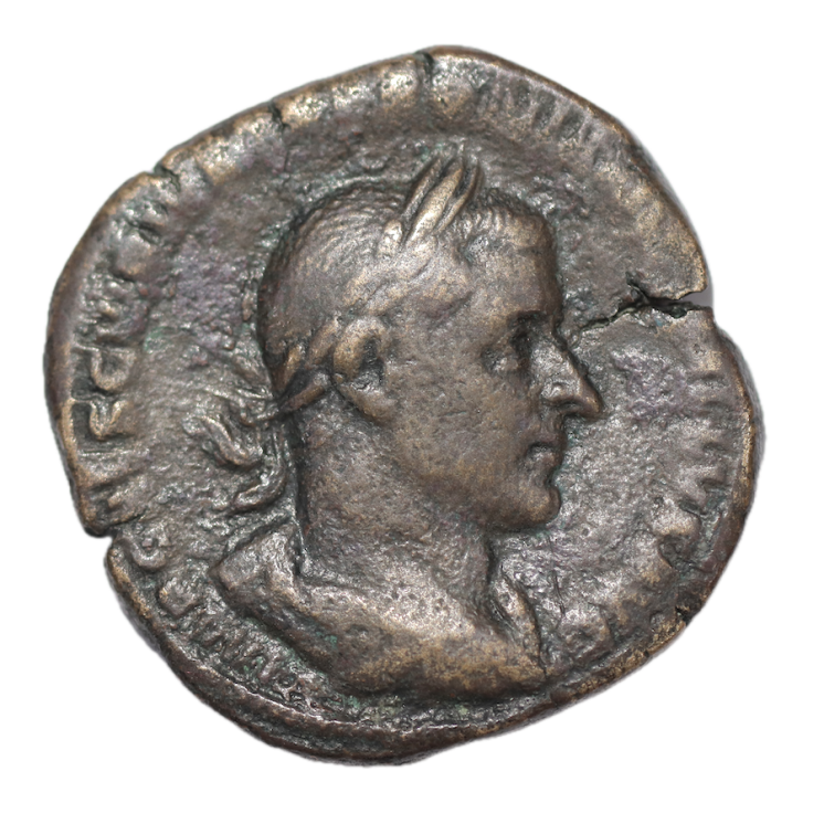 Rome - Trebonien GALLE, 251-253, Sesterce (Aeternitas)