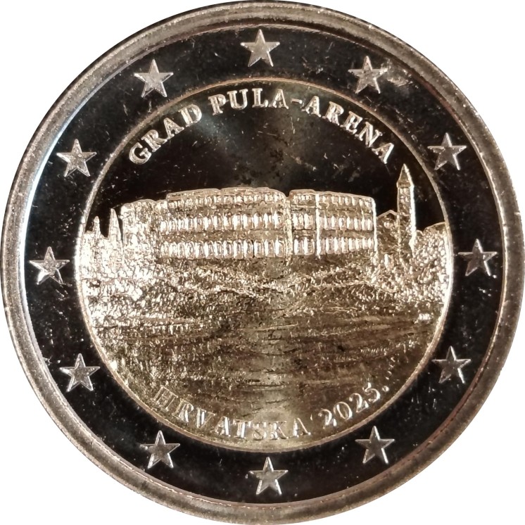 Croatie - 2€ Commémoratif 2025 Pulla
