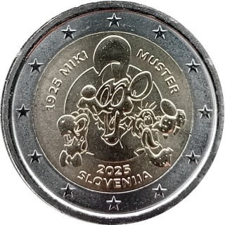 Slovénie - 2 Commémoratif 2025 Miki Munster